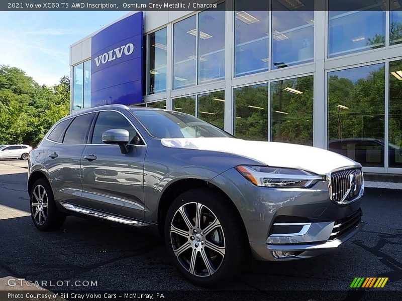 Front 3/4 View of 2021 XC60 T5 AWD Inscription