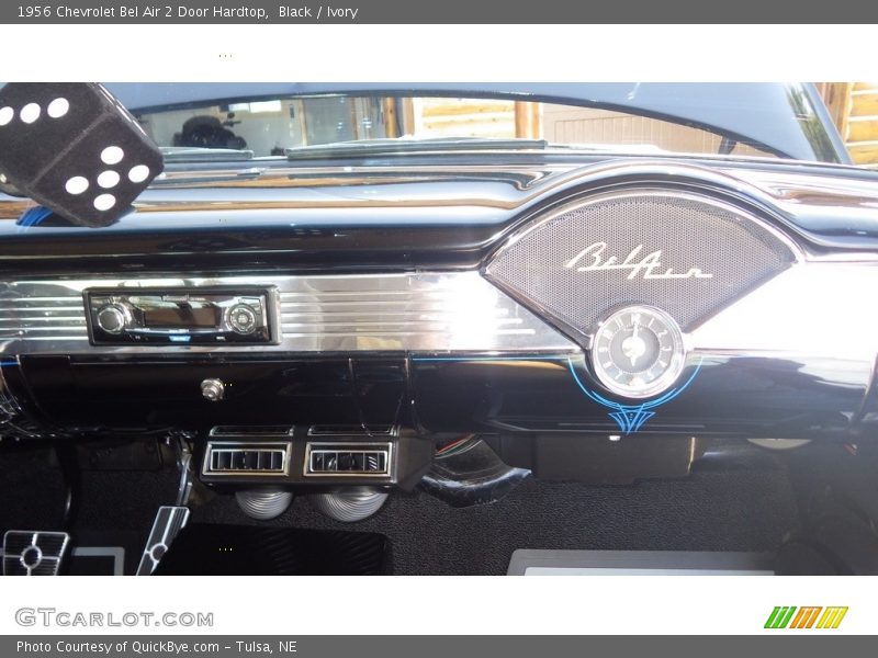 Black / Ivory 1956 Chevrolet Bel Air 2 Door Hardtop