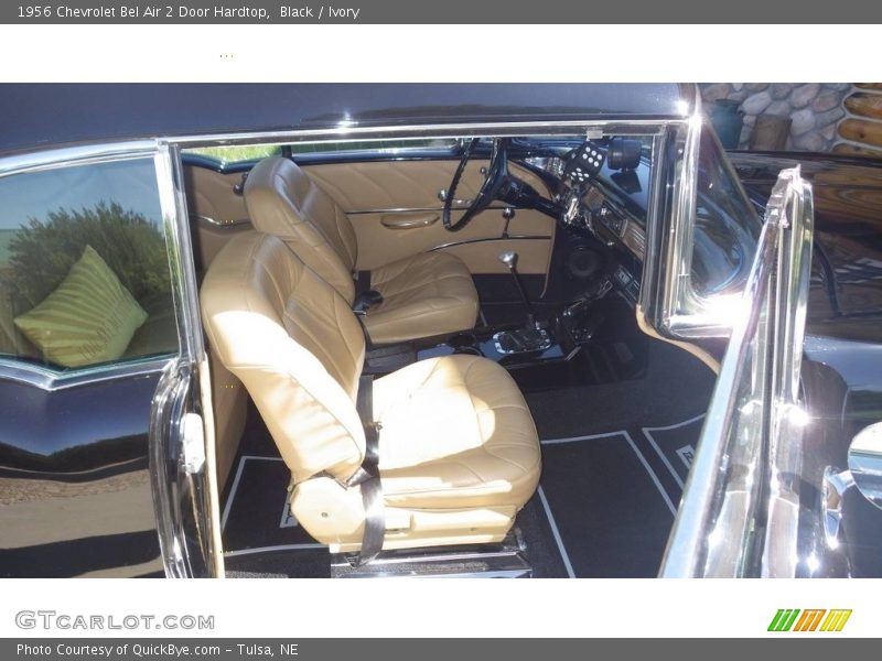 Black / Ivory 1956 Chevrolet Bel Air 2 Door Hardtop