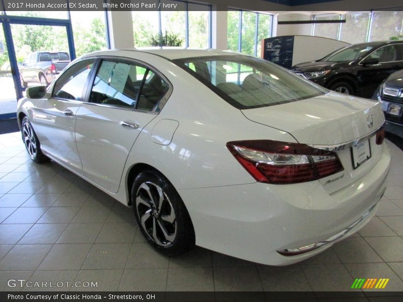 White Orchid Pearl / Ivory 2017 Honda Accord EX Sedan
