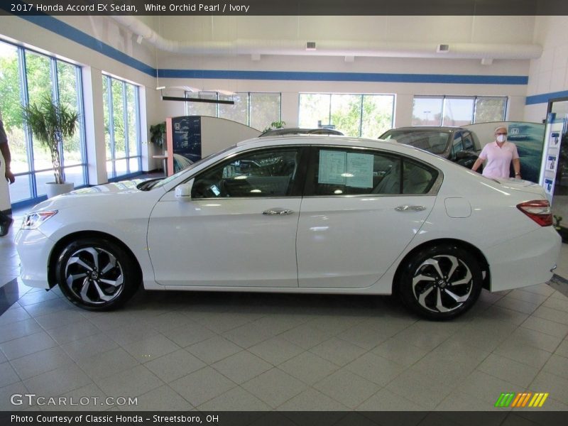 White Orchid Pearl / Ivory 2017 Honda Accord EX Sedan