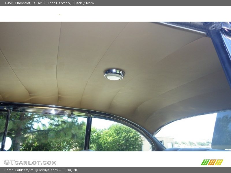 Black / Ivory 1956 Chevrolet Bel Air 2 Door Hardtop