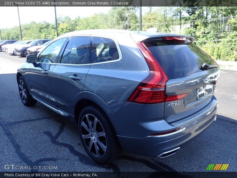 Osmium Grey Metallic / Charcoal 2021 Volvo XC60 T5 AWD Inscription