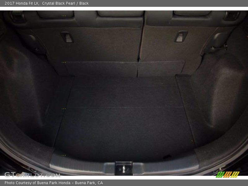 Crystal Black Pearl / Black 2017 Honda Fit LX