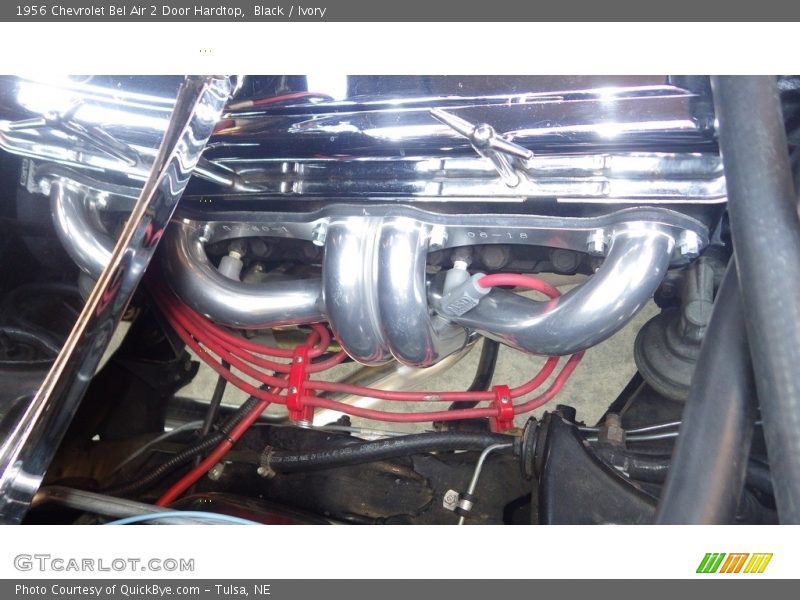 Black / Ivory 1956 Chevrolet Bel Air 2 Door Hardtop