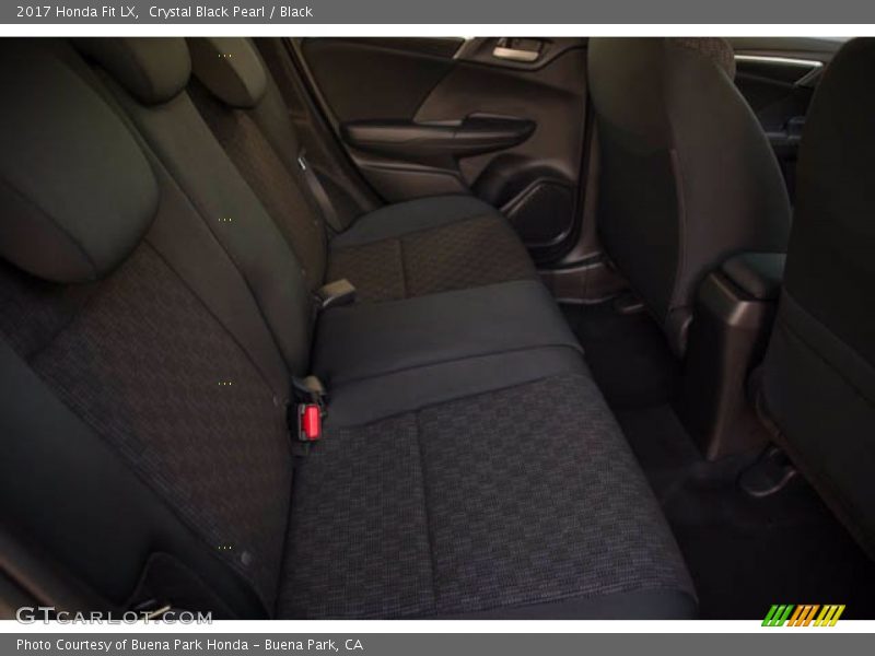 Crystal Black Pearl / Black 2017 Honda Fit LX