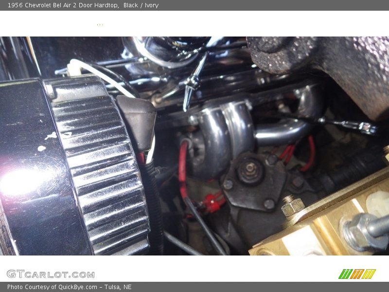 Black / Ivory 1956 Chevrolet Bel Air 2 Door Hardtop