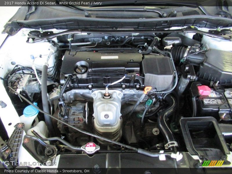 White Orchid Pearl / Ivory 2017 Honda Accord EX Sedan