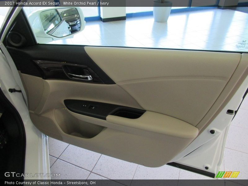 White Orchid Pearl / Ivory 2017 Honda Accord EX Sedan