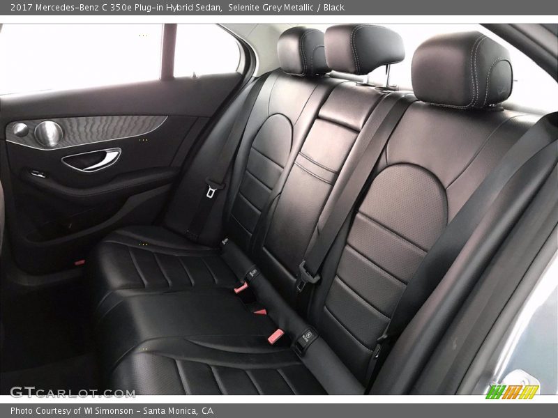Selenite Grey Metallic / Black 2017 Mercedes-Benz C 350e Plug-in Hybrid Sedan