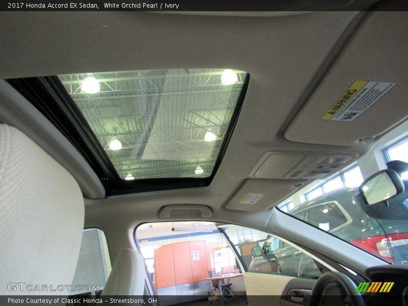 White Orchid Pearl / Ivory 2017 Honda Accord EX Sedan