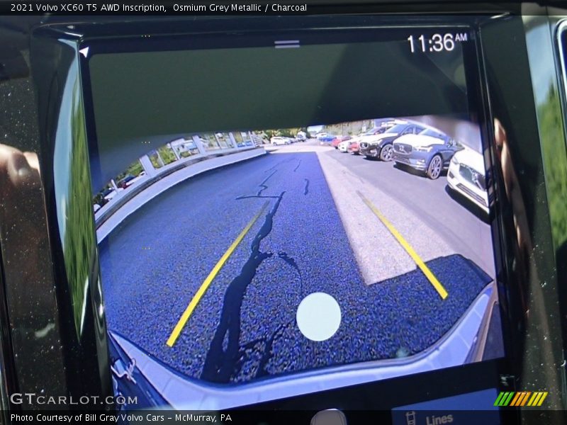 Osmium Grey Metallic / Charcoal 2021 Volvo XC60 T5 AWD Inscription