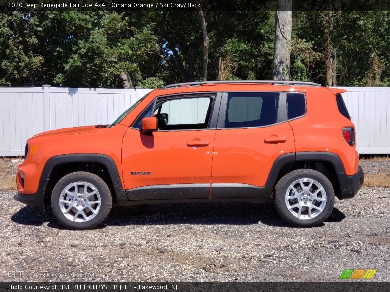 Omaha Orange / Ski Gray/Black 2020 Jeep Renegade Latitude 4x4