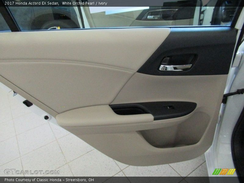 White Orchid Pearl / Ivory 2017 Honda Accord EX Sedan
