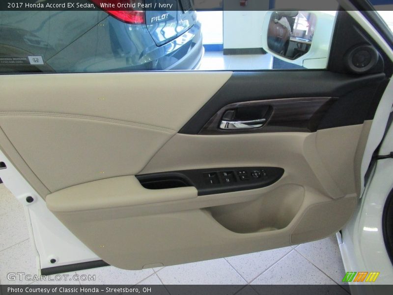 White Orchid Pearl / Ivory 2017 Honda Accord EX Sedan