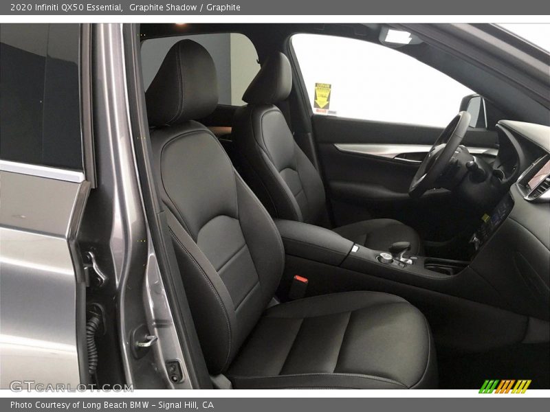 Front Seat of 2020 QX50 Essential