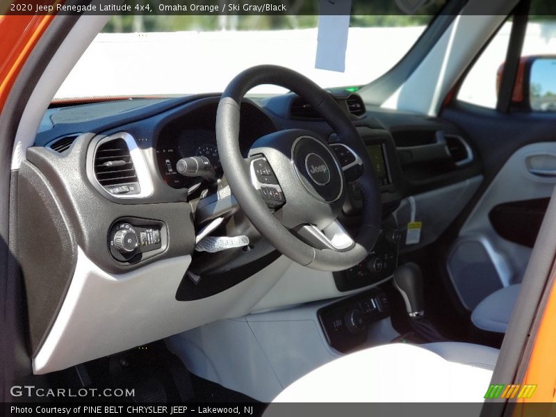 Omaha Orange / Ski Gray/Black 2020 Jeep Renegade Latitude 4x4