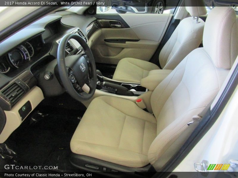 White Orchid Pearl / Ivory 2017 Honda Accord EX Sedan
