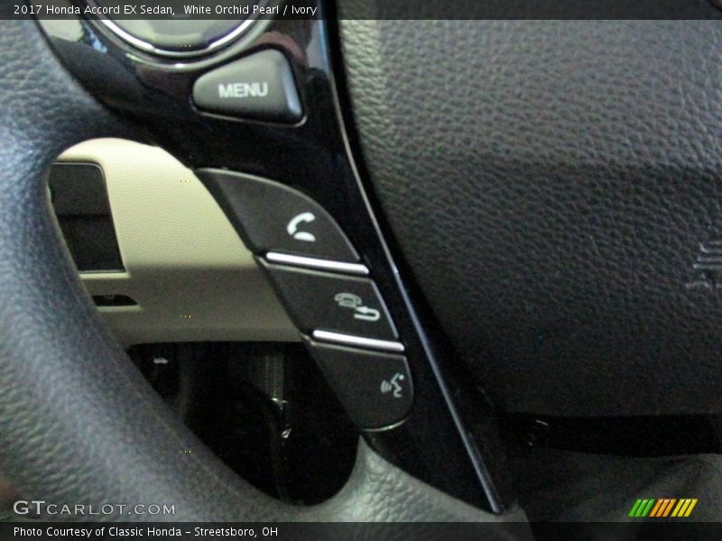 White Orchid Pearl / Ivory 2017 Honda Accord EX Sedan