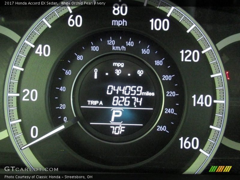 White Orchid Pearl / Ivory 2017 Honda Accord EX Sedan