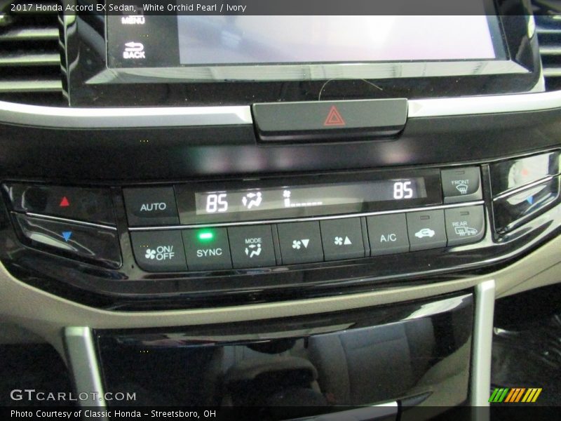 White Orchid Pearl / Ivory 2017 Honda Accord EX Sedan