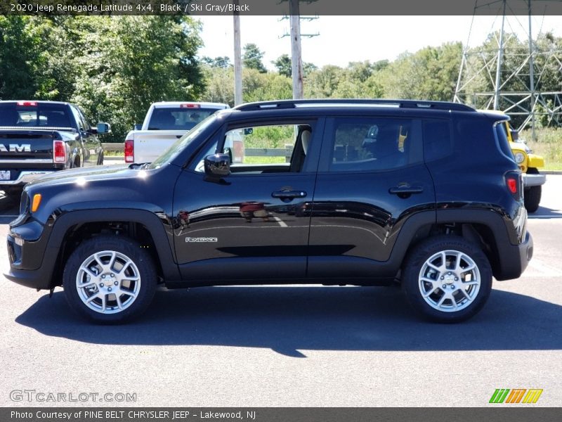 Black / Ski Gray/Black 2020 Jeep Renegade Latitude 4x4