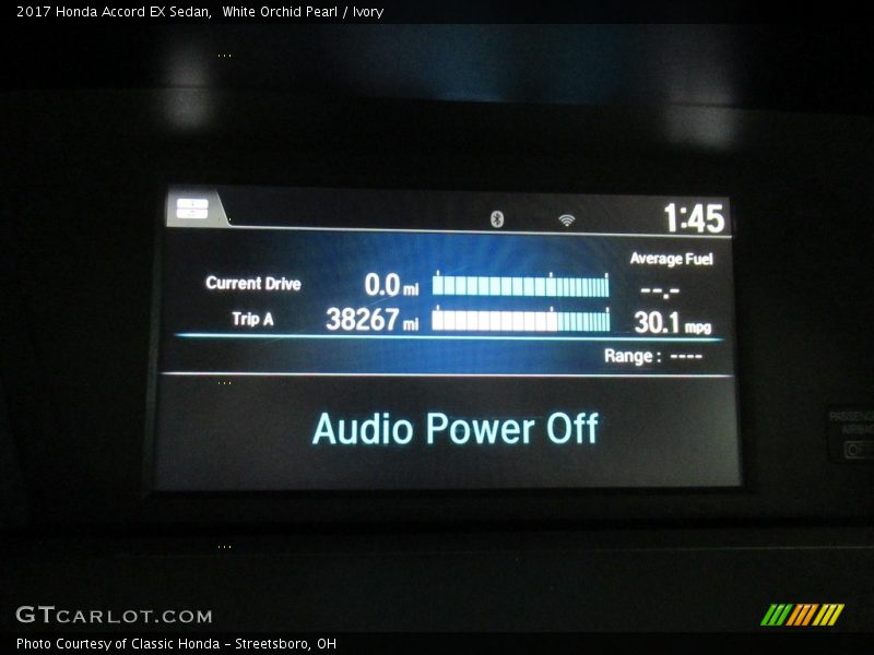 White Orchid Pearl / Ivory 2017 Honda Accord EX Sedan