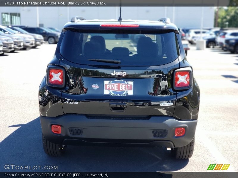 Black / Ski Gray/Black 2020 Jeep Renegade Latitude 4x4