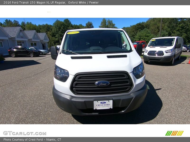 Oxford White / Pewter 2016 Ford Transit 150 Wagon XL LR Regular