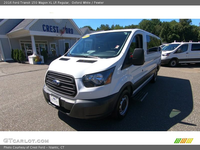 Oxford White / Pewter 2016 Ford Transit 150 Wagon XL LR Regular