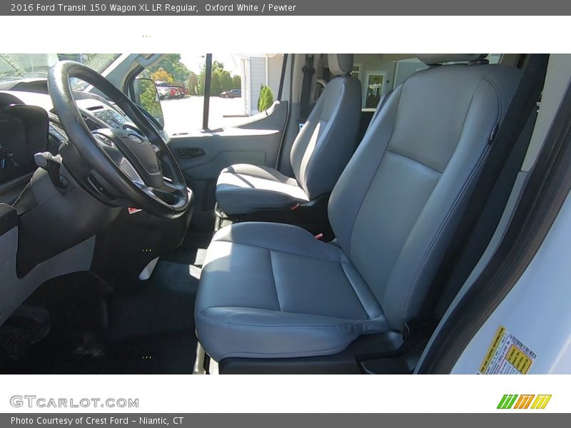Front Seat of 2016 Transit 150 Wagon XL LR Regular