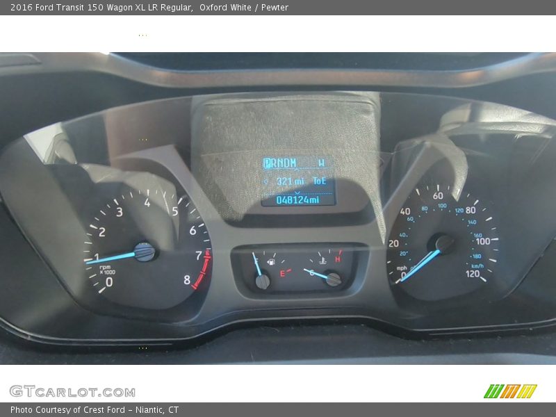  2016 Transit 150 Wagon XL LR Regular 150 Wagon XL LR Regular Gauges