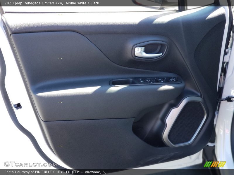 Alpine White / Black 2020 Jeep Renegade Limited 4x4