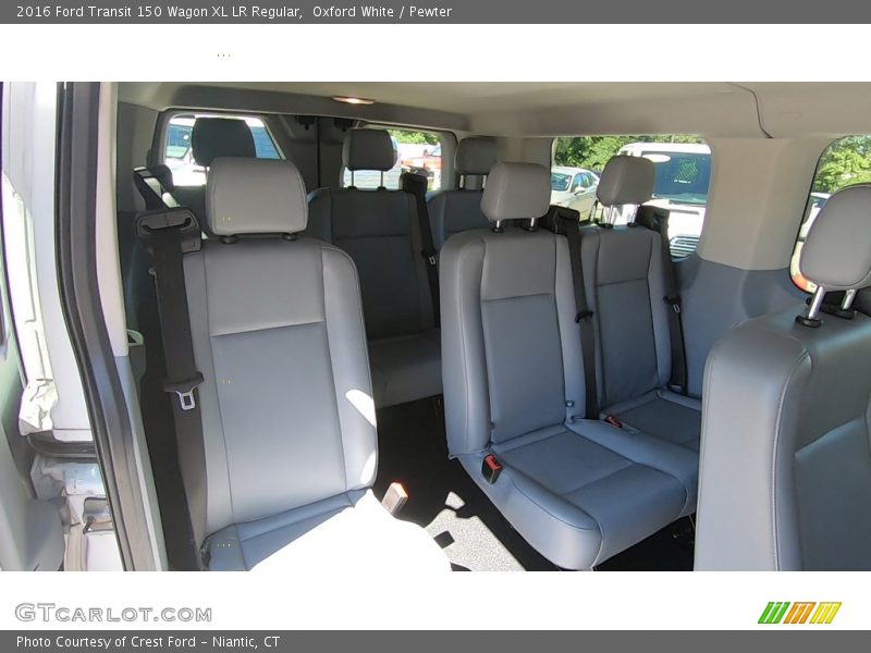 Rear Seat of 2016 Transit 150 Wagon XL LR Regular