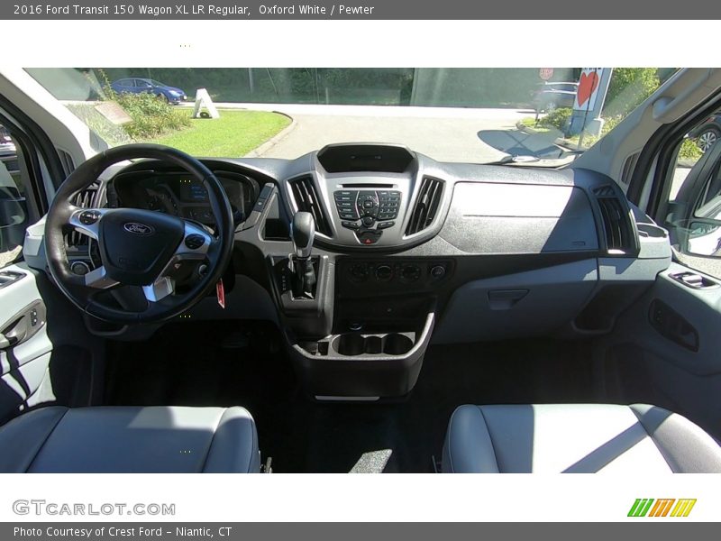 Oxford White / Pewter 2016 Ford Transit 150 Wagon XL LR Regular