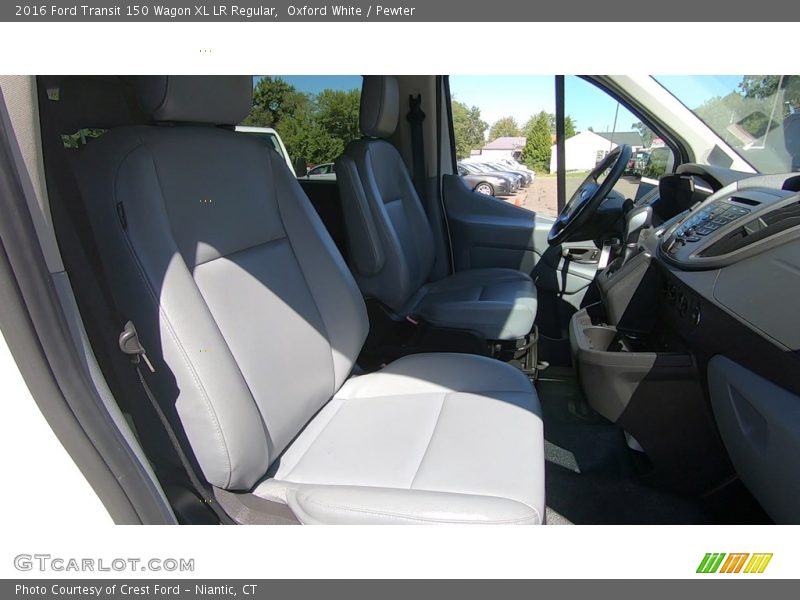 Oxford White / Pewter 2016 Ford Transit 150 Wagon XL LR Regular