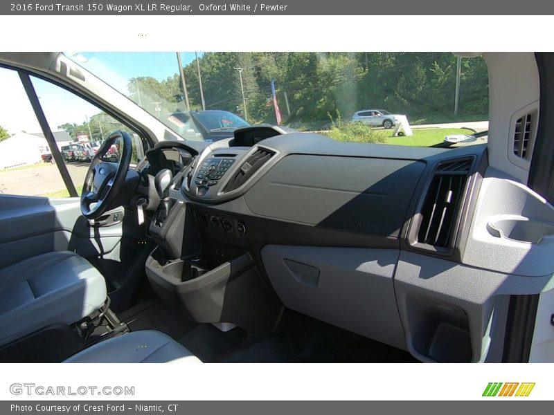 Oxford White / Pewter 2016 Ford Transit 150 Wagon XL LR Regular
