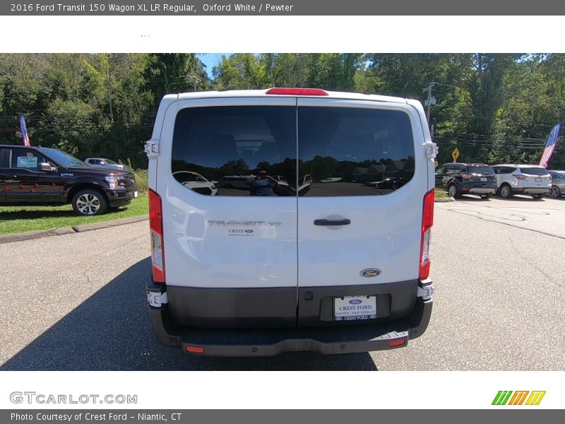 Oxford White / Pewter 2016 Ford Transit 150 Wagon XL LR Regular