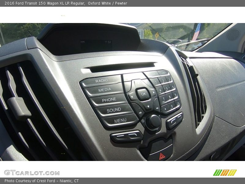 Oxford White / Pewter 2016 Ford Transit 150 Wagon XL LR Regular