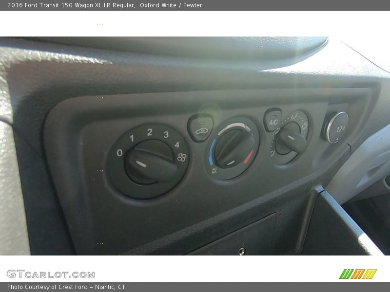 Oxford White / Pewter 2016 Ford Transit 150 Wagon XL LR Regular