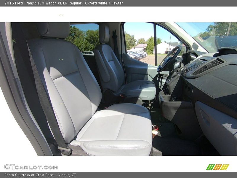 Oxford White / Pewter 2016 Ford Transit 150 Wagon XL LR Regular