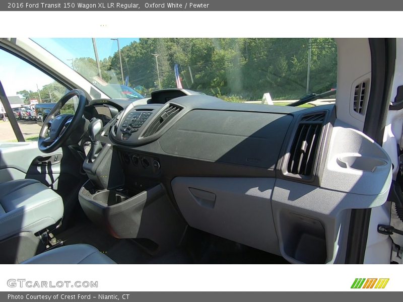 Oxford White / Pewter 2016 Ford Transit 150 Wagon XL LR Regular