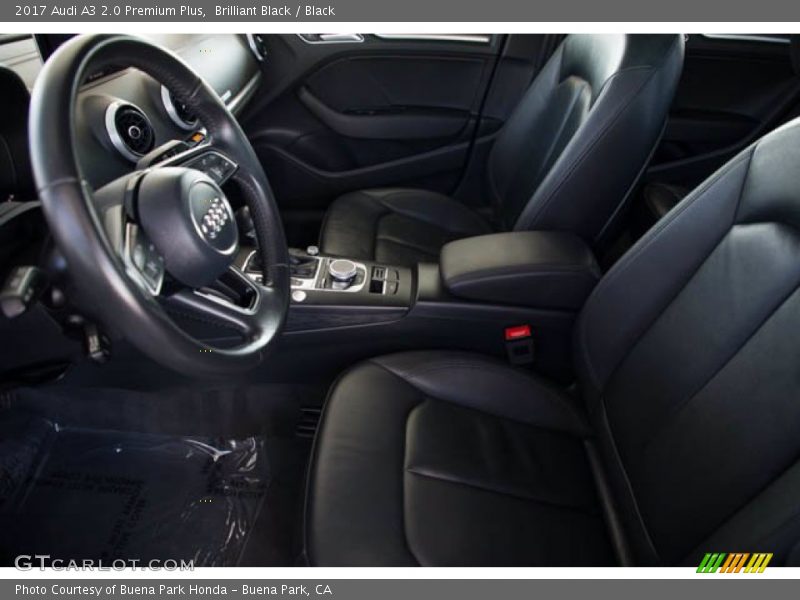 Brilliant Black / Black 2017 Audi A3 2.0 Premium Plus