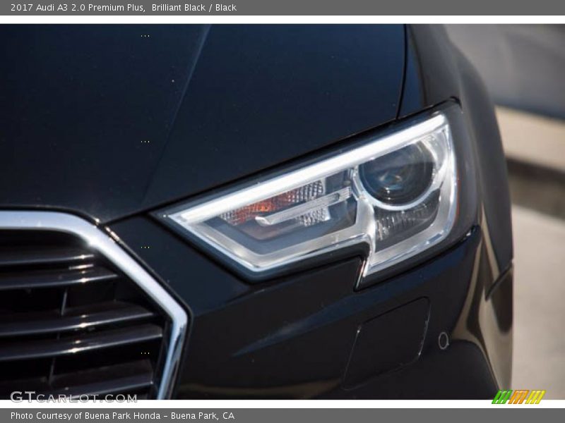 Brilliant Black / Black 2017 Audi A3 2.0 Premium Plus
