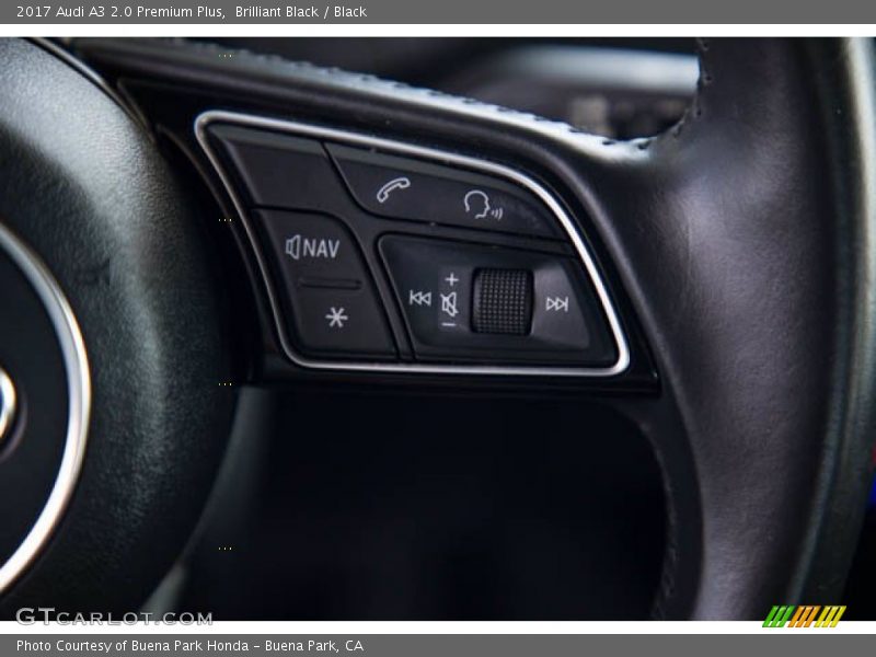 Brilliant Black / Black 2017 Audi A3 2.0 Premium Plus