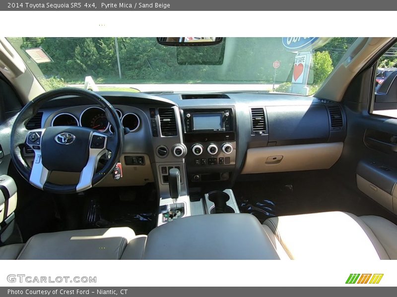 Pyrite Mica / Sand Beige 2014 Toyota Sequoia SR5 4x4