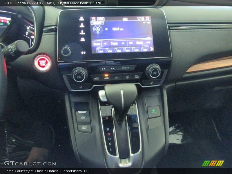 Crystal Black Pearl / Black 2018 Honda CR-V EX-L AWD