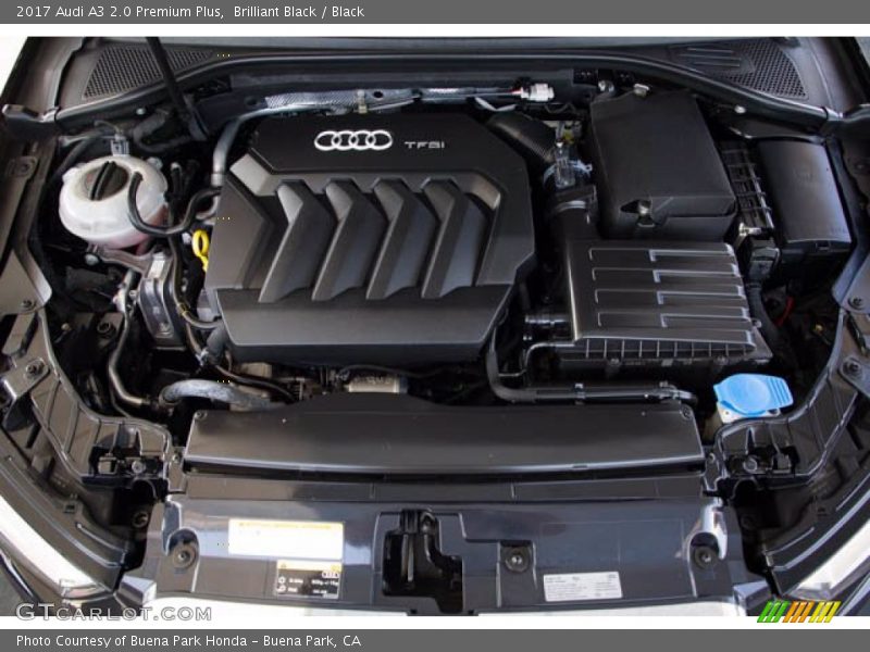 Brilliant Black / Black 2017 Audi A3 2.0 Premium Plus