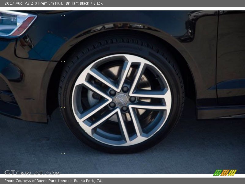 Brilliant Black / Black 2017 Audi A3 2.0 Premium Plus