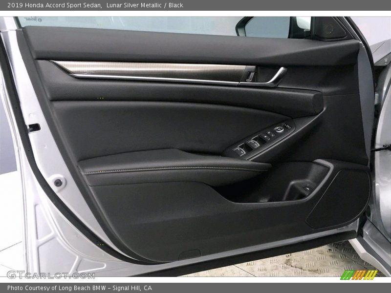 Lunar Silver Metallic / Black 2019 Honda Accord Sport Sedan